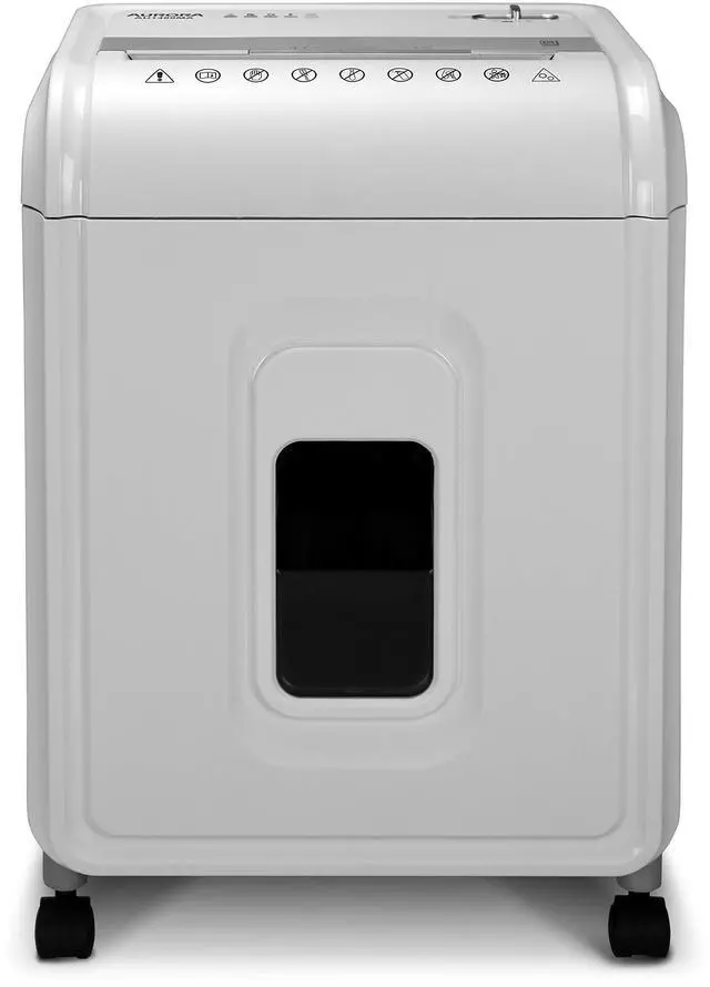 Alt view image 6 of 7 - AU1480MA Professional Grade 14-Sheet Micro-Cut Paper and CD/Credit Card Shredder/ 30 Minutes Continuous Run Time, White/Gray