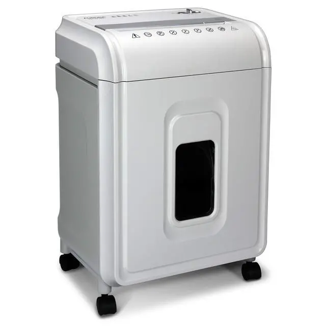 Alt view image 7 of 7 - AU1480MA Professional Grade 14-Sheet Micro-Cut Paper and CD/Credit Card Shredder/ 30 Minutes Continuous Run Time, White/Gray