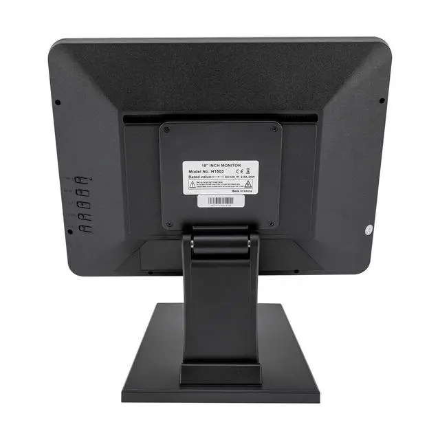 Alt view image 5 of 7 - Touchscreen POS Cash Register Till System,15'' POS-Touch-Screen-Monitor,All-in-One Smart Touchscreen Monitors,with 1 USB Port/Power Port/VGA Port/Headphone Port/HDMI Port