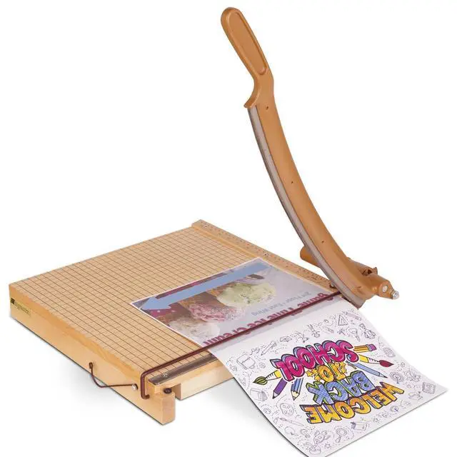 Alt view image 5 of 7 - Paper Trimmer, Guillotine Paper Cutter, 15" Cut Length, 15 Sheet Capacity, ClassicCut Ingento (1142)