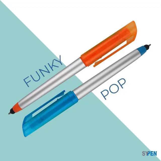 Alt view image 7 of 7 - Personalized Pens with Highlighter and Stylus -175 Pack Bulk-Free Imprint - 3 In Highlighter, Ballpoint Pen, and Stylus Combo- add Custom Business Name, Logo or Gift Message- Assorted, Colored Imprint