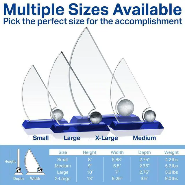 Alt view image 5 of 7 - Personalized Crystal Sailboat Pastor Retirement Farewell Gift Plaque, Customized with Pastor & Church Name, Unique Retirement Gift for Bishop, Reverend, Pastor, Priest, Minister, Clergy (L - 10")