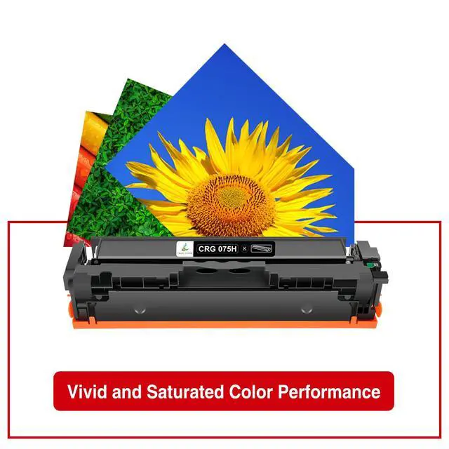 Alt view image 6 of 6 - 075H Toner Cartridge Set 075 for Canon 075H MF663Cdw MF665Cdw LBP646Cdw | Compatible for Canon Color ImageCLASS MF663Cdw MF665Cdw LBP646Cdw MF662CDW LBP647Cdw MF660c LBP640c Printer Ink High Capacity