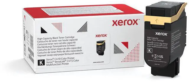 Main image of Genuine C410 Black High Capacity Toner Cartridge (10500 Pages) -006R04685