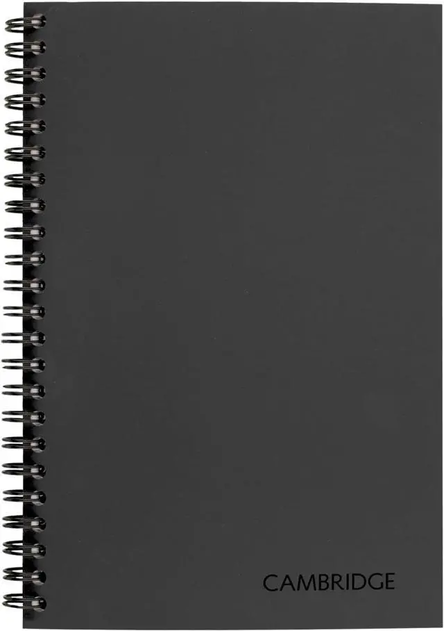Main image of Limited Business Notebook with QuickNotes, Legal Ruled Paper, 5" x 8", 80 Sheets, Flexible Soft Touch Cover, Wirebound, Gray (06096) (Pack of 12)