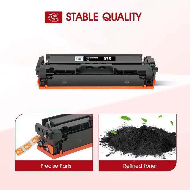 Alt view image 4 of 6 - 075 Toner Cartridge Set 075H for Canon 075 MF663Cdw MF665Cdw LBP646Cdw | Compatible for Canon Color ImageCLASS MF663Cdw MF665Cdw LBP646Cdw MF662CDW MF660c LBP647Cdw LBP640c Printer Ink High Capacity