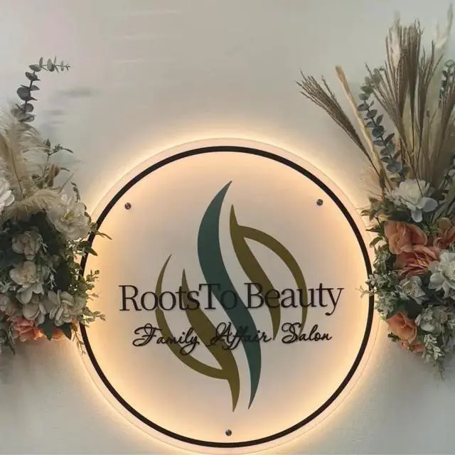 Alt view image 3 of 7 - Custom Acrylic Backlit Sign, Personalized Illuminated Logo, 3D Acrylic Business Sign For Retail Stores, Office Decor, Hair Nail Salons, Beauty Studios, Aesthetics Clinic and Restaurant. (Round Shape)
