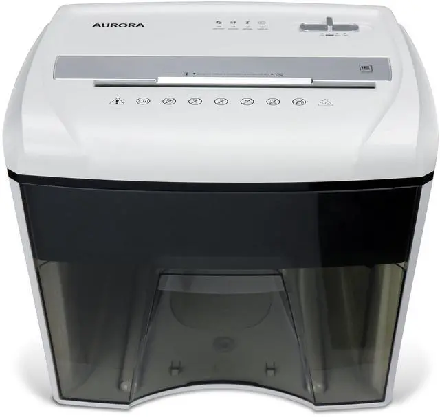 Main image of Desktop Style High-Security Anti-Jam 12-Sheet Micro-Cut Paper and CD/Credit Card/Junk Mail Shredder with 1.8 Gallon Pullout Basket/Security Level P-4