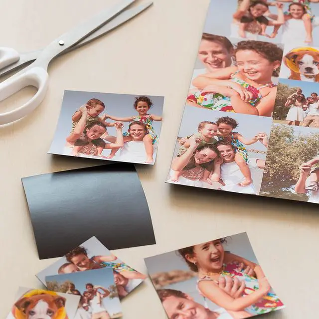 Alt view image 3 of 7 - Printable Magnet Sheets, 8.5" x 11", Inkjet Printer, Pack of 60 Matte White Sheets (3270)
