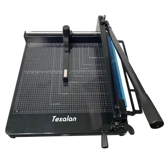 Alt view image 2 of 6 - (R) Heavy Duty Guillotine Paper Cutter Black 400 Sheets Stack Paper Trimmer (A3-17'' Paper Cutter)