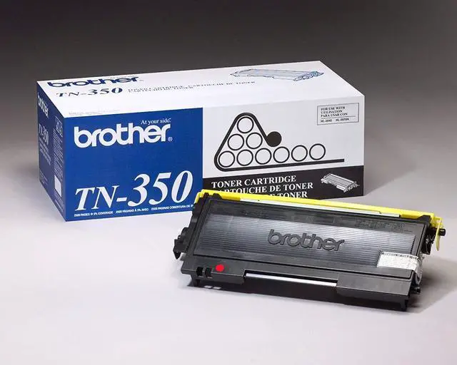 Alt view image 3 of 3 - Genuine Black Toner Cartridge, TN350, Replacement Black Toner, Page Yield Up to 2,500 Pages (Pack of 3)
