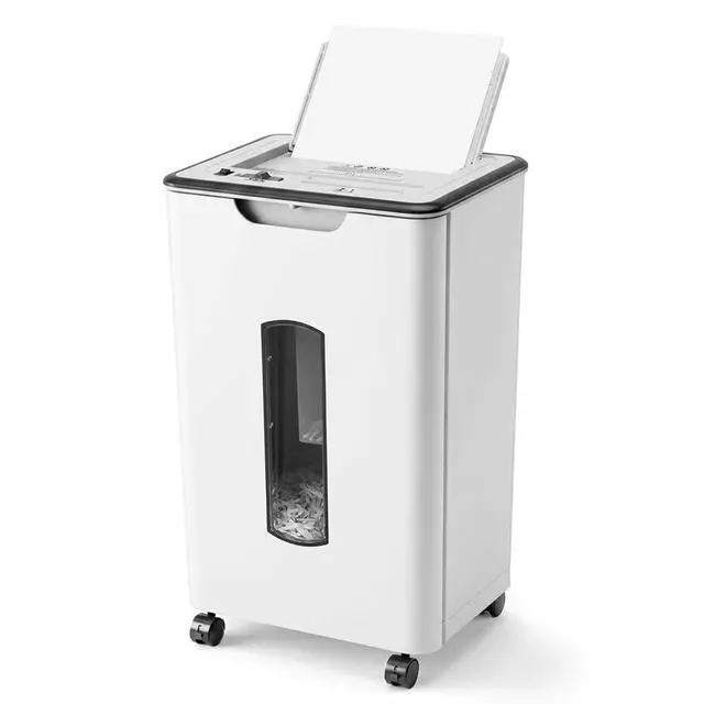 Main image of 60 Sheets Auto Feed Paper Shredder for Home Office | P-4, 40 Mins Runtime, 5.8 gal, Shreds CDs & Credit Cards