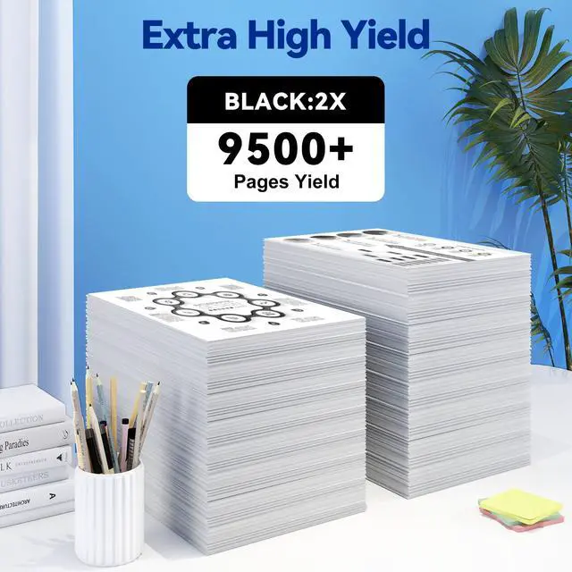 Alt view image 3 of 7 - 148X Toner Cartridges 2 Pack (19000 Pages) Compatible with LaserJet Pro 4001 MFP 4101 Series for HP 148X 148A W1480X High Yield Toner Work for Pro 4001dw 4001dn 4001n MFP 4101fdw 4101fdn Printer