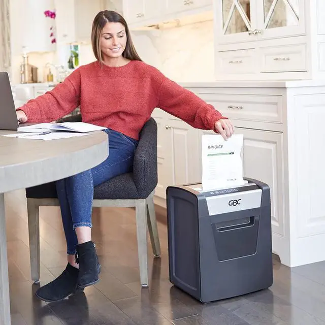Alt view image 7 of 7 - ShredMaster Home Office Shredder, SX15-06, Cross-Cut, 15 Sheets (1758500)