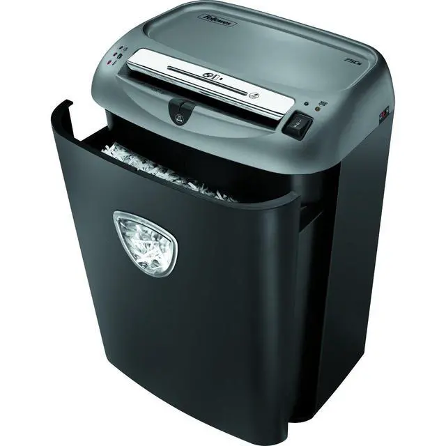 Alt view image 6 of 7 - Powershred 75Cs 12-Sheet Cross-Cut Shredder (4675701)