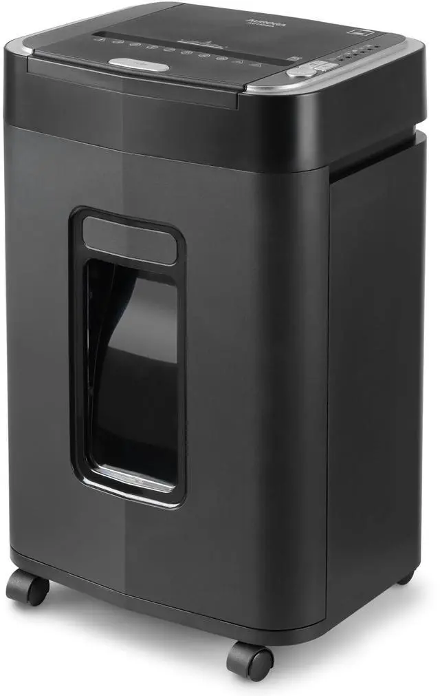 Main image of Professional Grade 150-Sheet Auto Feed Micro-Cut Paper and Credit Card Shredder/60 Minutes Continuous Run Time