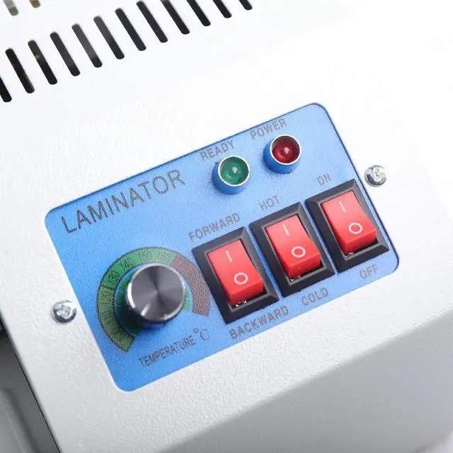 Alt view image 5 of 7 - laminator Machine, Laminating laminator Machine, 110V 600W A3 A4 Rollers System Thermal Hot Cold Film Laminating Laminator Machine
