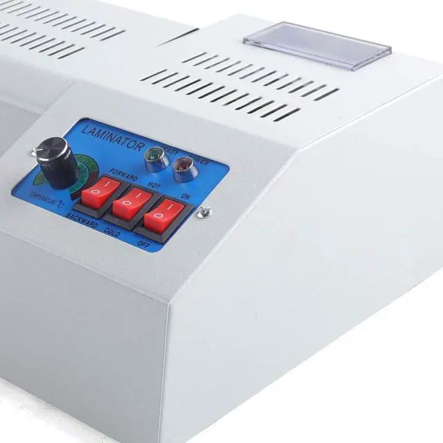 Alt view image 7 of 7 - laminator Machine, Laminating laminator Machine, 110V 600W A3 A4 Rollers System Thermal Hot Cold Film Laminating Laminator Machine