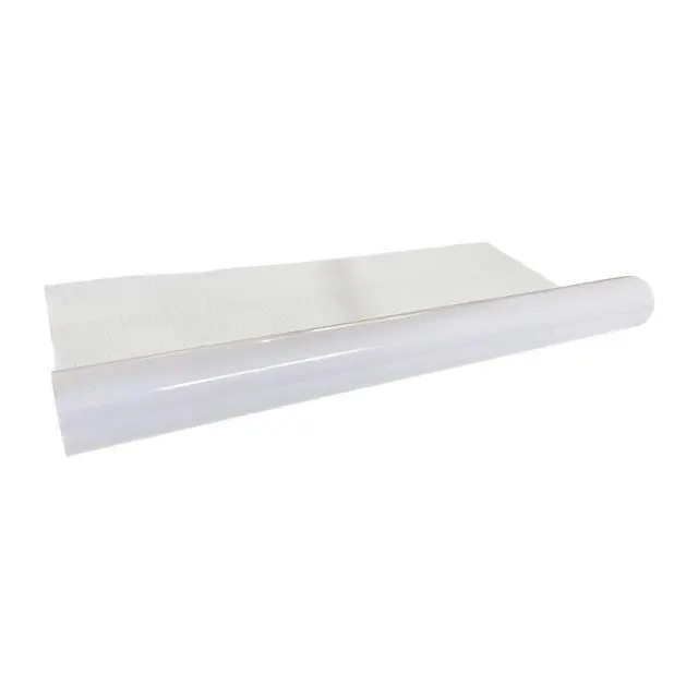 Alt view image 2 of 5 - 1.38x54yard (1968x50") 2mil Uv Glossy Clear Vinyl Cold Laminating Film Laminator