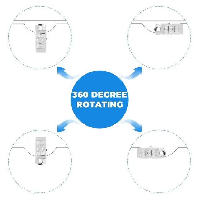 Alt view image 3 of 6 - 800 Packs Name Tags with Clips and Printable Inserts Clip On Name Badges Customizable Clear ID Badge Holder with Clips 3" x 4" Horizontal PVC for Meeting Seminar Show Event and Conference
