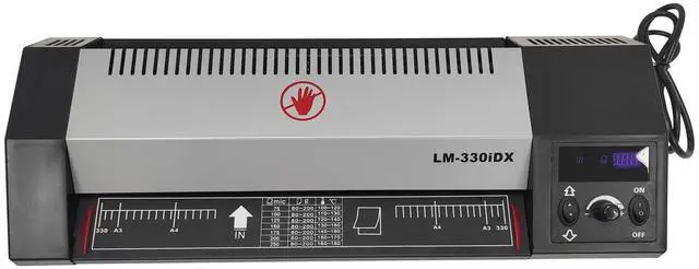Main image of A3 Metal High Temperature Hot Cold Laminating Machine 4 Rollers Laminator for 10 mil Laminating Pouch