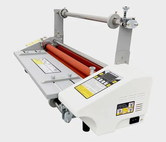 Main image of 13Inch A3+ High Speed Hot Cold Roll Laminator Single and Dual Sided Laminating Machine with Digital Display Speed Adjustable Temperature 0-180 Adjusted 110V 600W
