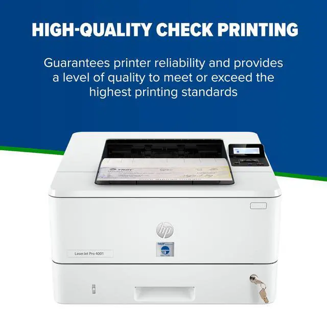 Alt view image 4 of 5 - 4001/4101 MICR Toner Secure Standard Yield Cartridge, Check Printing, Coordinating HP Part Number: W1480A, Yields 2900 Pages, Black