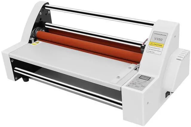Main image of Laminator Machine 13.78 Inch, 700W Hot and Cold Roll Laminator, Adjustable Thermal Laminating Machine w/Digital Temperature Control, Single/Double Sided Lamination for Photo/Poster/Document