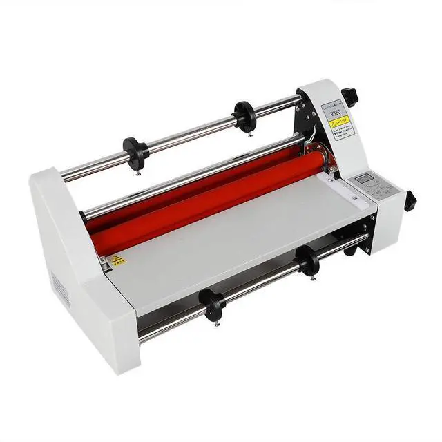 Alt view image 6 of 6 - Digital V350 13" 350mm Thermal Hot Cold Roll Laminator (Laminator)