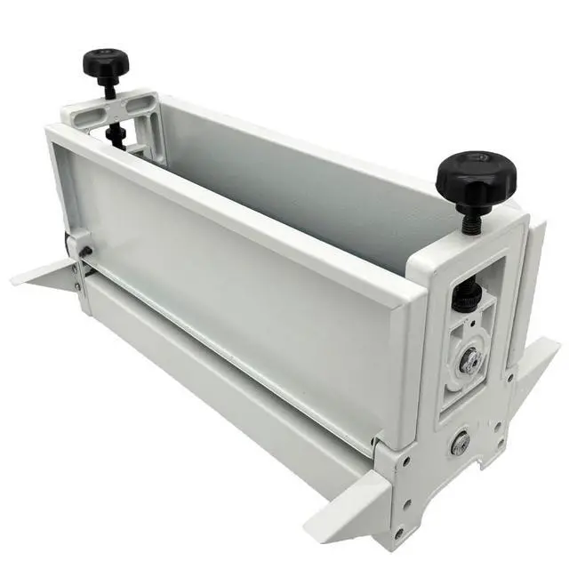Alt view image 5 of 7 - Manual Cold Laminator 14in Cold Roll Laminating Machine, All Metal Frame, 0.4in Max Laminating Thickness,Rubber Roller for Flim Cold Laminating