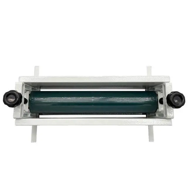 Alt view image 6 of 7 - Manual Cold Laminator 14in Cold Roll Laminating Machine, All Metal Frame, 0.4in Max Laminating Thickness,Rubber Roller for Flim Cold Laminating