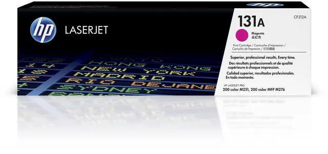Main image of 131A Magenta Toner Cartridge | Works with LaserJet Pro 200 Color M251, LaserJet Pro 200 Color MFP M276 | CF213A