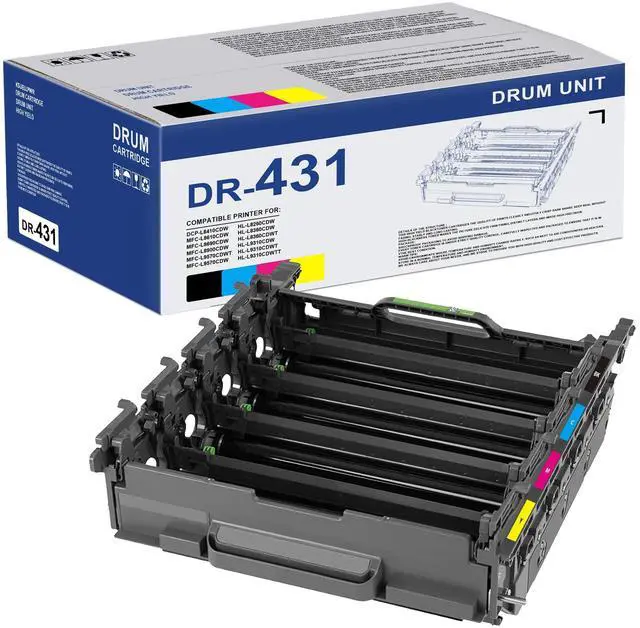 Main image of DR-431CL Drum Unit Replacement for Brother DR431CL Drum Unit HL-L8260CDW HL-L8360CDW HL-L8360CDWT MFC-L8610CDW MFC-L8900CDW Printer, DR 431CL Drum Up to 31,000 Pages (Only Drum)