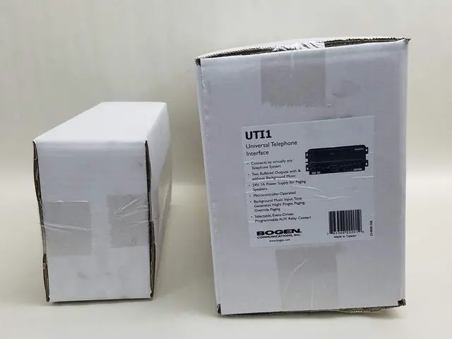 Alt view image 3 of 3 - BG-UTI1 Single Zone Paging Controller