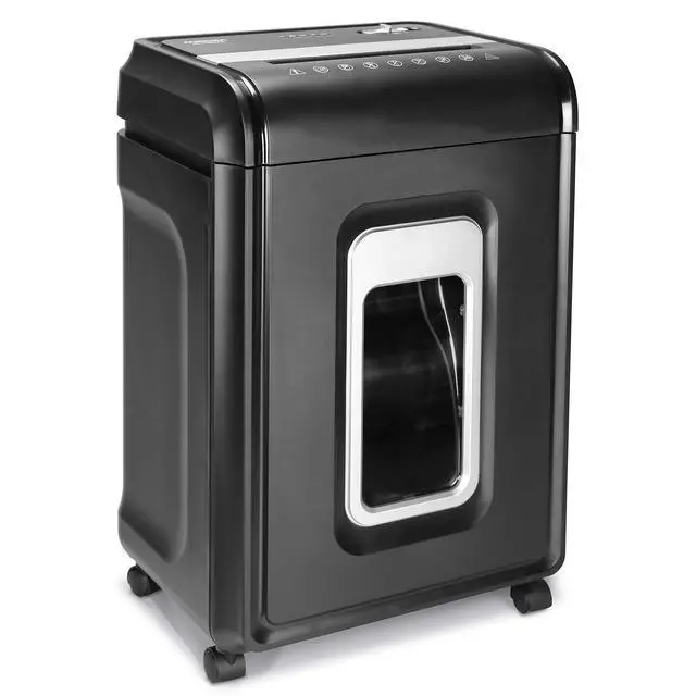 Alt view image 7 of 7 - AU1880XA Heavy Duty Anti-Jam 18-Sheet Crosscut Shredder/60 Min Run Time/ 7-Gallon Pullout Basket and Casters