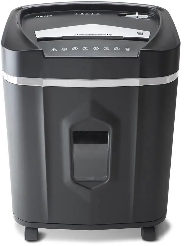 Alt view image 6 of 6 - Professional Grade High Security 12-Sheet Micro-Cut Paper/CD and Credit Card Shredder/ 60 Minutes Continuous Run Time