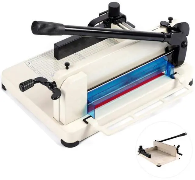 Main image of Heavy Duty Paper Cutter, Guillotine Paper Cutter, A4 12" Stack Paper Trimmer, 400 Sheets Paper Cutters for Office Home School (A4-12)