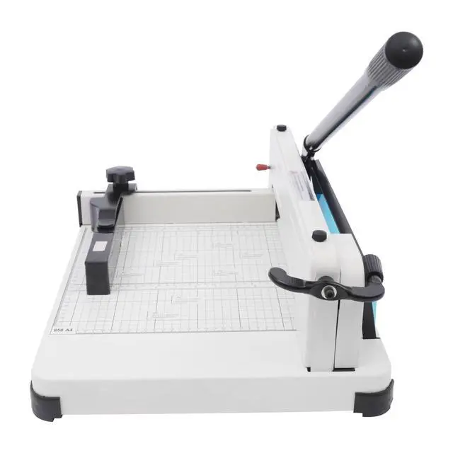 Alt view image 6 of 6 - Paper Cutter Heavy Duty - 400-Sheet A4 Guillotine 1.57in Cutting Thickness Paper Cutter Guillotine Style, Hss Sharp Blade, Safety Lock+Shield, Paper Trimmer for Office/Print Shop(12"-A4)
