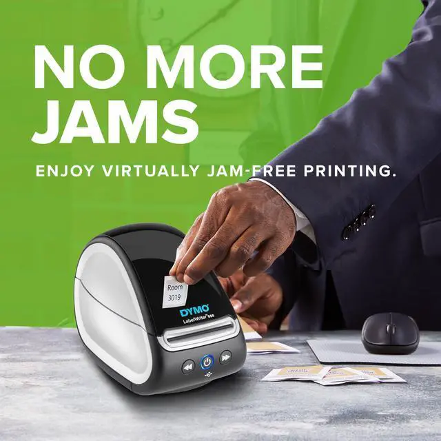 Alt view image 6 of 7 - LabelWriter 5XL Label Printer, Automatic Label Recognition, Prints Extra-Wide Shipping Labels (UPS, FedEx, USPS) from Amazon, Ebay, Etsy, Poshmark, and More, Perfect for Ecommerce Sellers