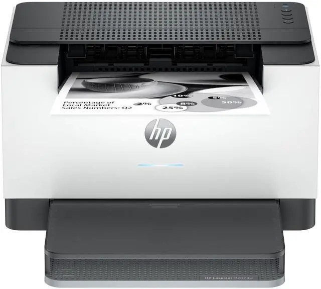 Main image of LaserJet M207dw Laser Wireless Printer, Black and White, Duplex, Best-for-Office