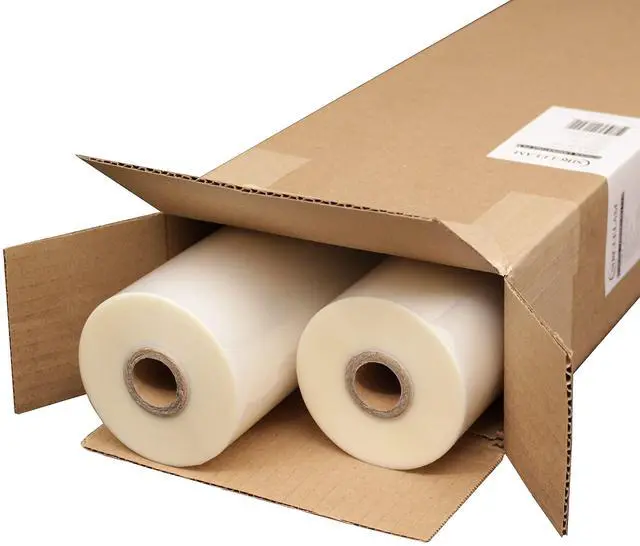 Main image of SircleLam® School Laminating Film - 3 Mil 27" x 250' - Clear Glossy - 1" Core - Qty: 2 Rolls | 1" Core