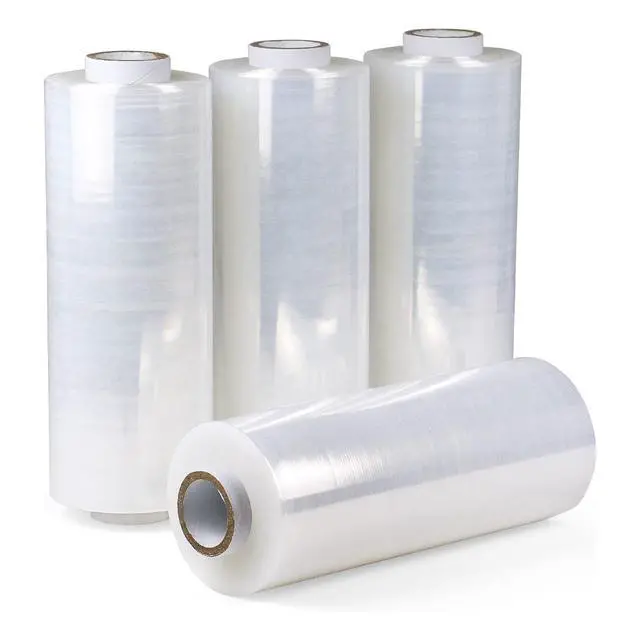 Alt view image 3 of 7 - PSBM Machine Stretch Wrap, 1 Roll 19.7 Inch x 4000 Feet 120 Gauge Heavy Duty Clear Plastic Wrap Industrial Strength Shrink Film for Moving, Packing & Shipping