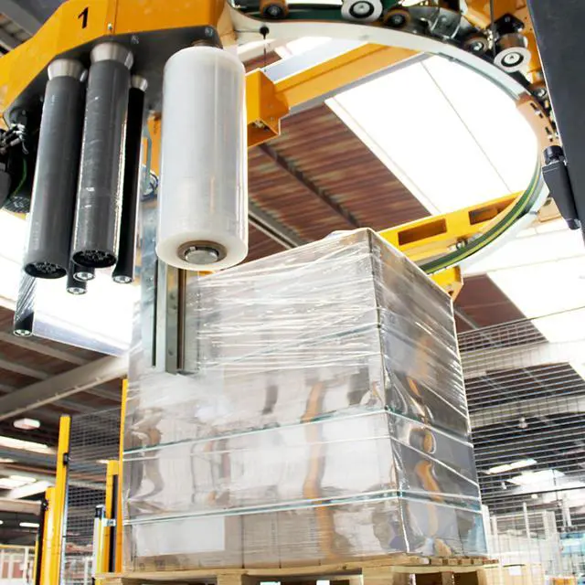 Alt view image 5 of 7 - PSBM Machine Stretch Wrap, 1 Roll 19.7 Inch x 4000 Feet 120 Gauge Heavy Duty Clear Plastic Wrap Industrial Strength Shrink Film for Moving, Packing & Shipping