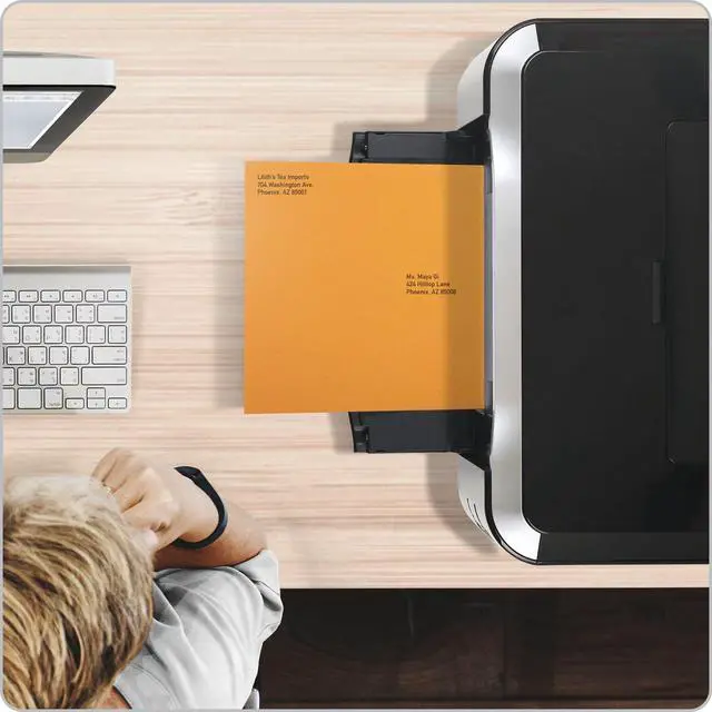 Alt view image 7 of 7 - 9" x 12" Self-Seal Catalog Envelopes, for Mailing, Organizing and Storage, Brown Kraft, Heavy 28-lb Paper, (QUA44562) 100 Count (Pack of 5)