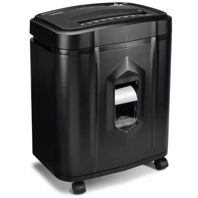 Alt view image 7 of 7 - AU1645XA 16-Sheet Cross-Cut Paper and CD/Credit Card Shredder/5-Gallon Pullout Basket/ 30 Minutes Run Time