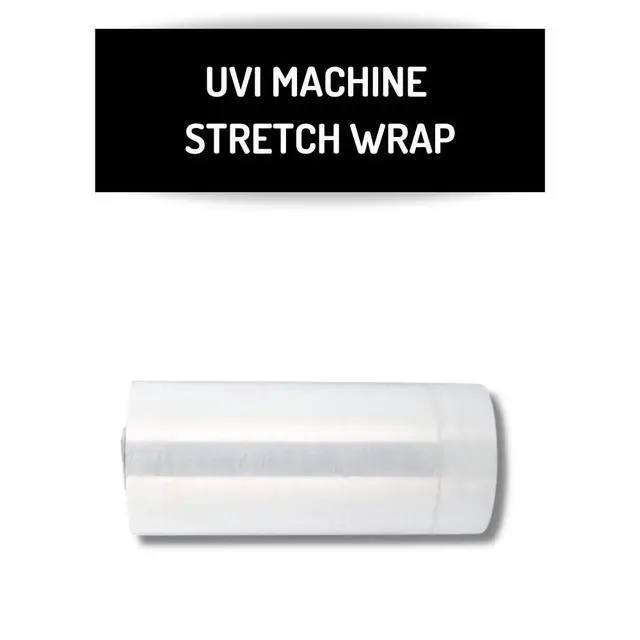 Alt view image 3 of 7 - PSBM UVI Protection Machine Stretch Wrap, 1 Pack, 20 Inch x 5000 Feet, 80 Gauge, Clear Plastic Cling, Hand Shrink Film for Pallet Moving Packing