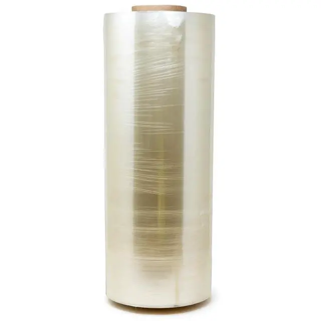 Alt view image 3 of 4 - Industries Inc Premium Dual Layer 971171 Stretch Meat Film Clear, 5000' Length x 15" Width x 50 ga Thickness | 1/Roll (18")
