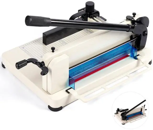 Main image of Heavy Duty Paper Cutter, Guillotine Paper Cutter, A4 12" Stack Paper Trimmer, 400 Sheets Paper Cutters for Office Home School