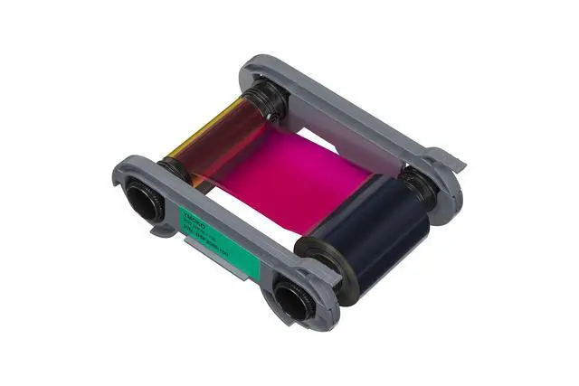 Alt view image 2 of 2 - 2 Pack - Evolis Primacy 2 R5F208A100 Color Ribbon - YMCKO - 300 Prints with Software Demo Card