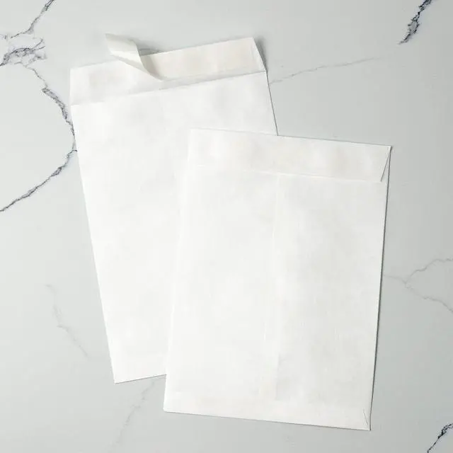 Alt view image 4 of 6 - LUXPaper Open End Envelopes | Peel & Press | 7 1/2" x 10 1/2" | Tyvek | 14lb. Text | 250 Qty